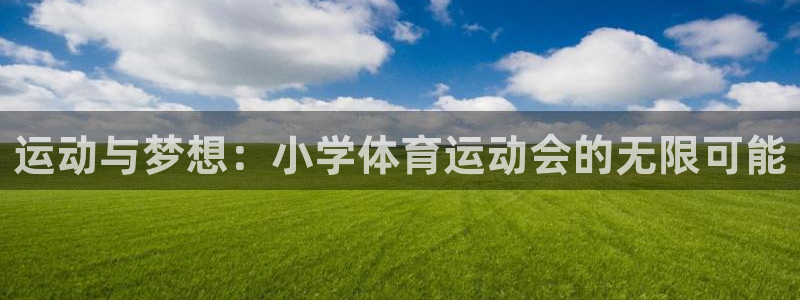 678体育：运动与梦想：小学体育运动会的无限可能