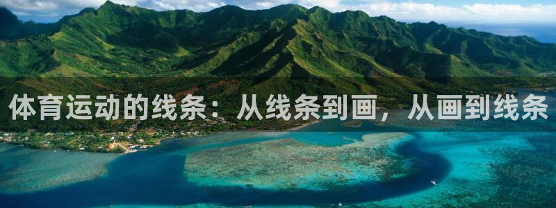 皇冠678体育：体育运动的线条：从线条到画，从画到线条